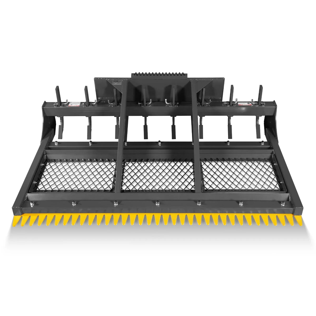 MechMaxx SSLP84 Skid Steer Land Plane 84" 8 Adjustable Scarifier Shanks Removable Sift Screen Bolt-On Cutting Blades New