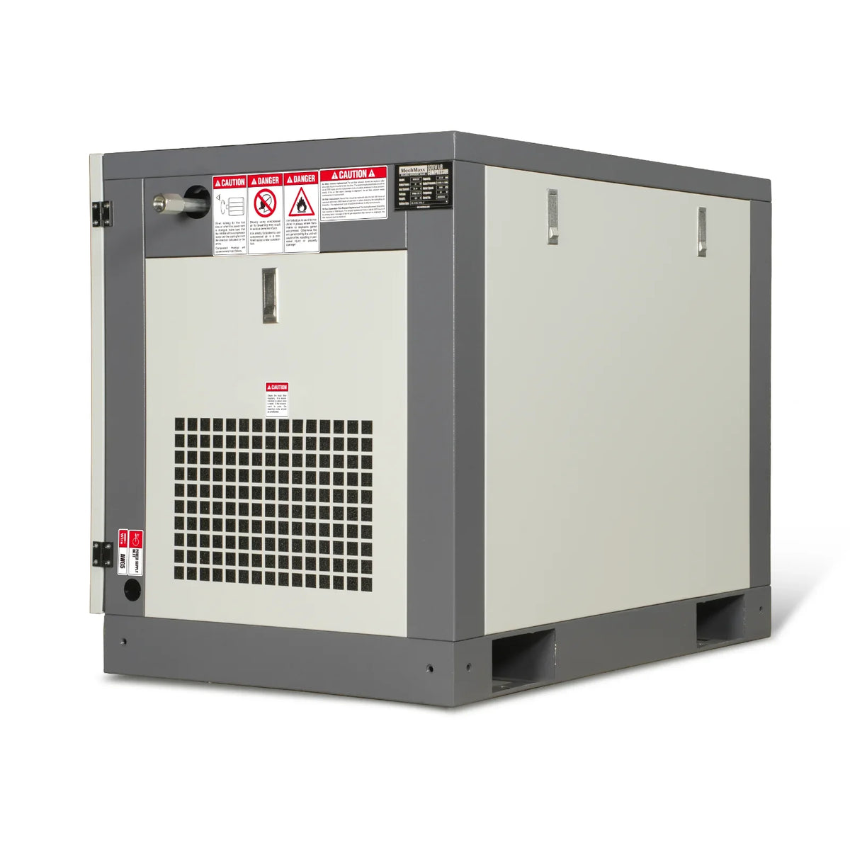 MechMaxx M10AC460 Rotary Screw Air Compressor 10HP 32 CFM 116 PSI 460V 3-Phase Industrial-Grade New