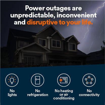 Generac 7323 14kW Standby Generator Propane Natural Gas 1 Phase 240V w/ 200A Automatic Transfer Switch Cellular