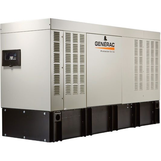 Generac Protector RD04833ADAL 48kW Standby Generator Extended Run Tank Diesel Liquid Cooled 1 Phase 120/240V Mobile Link