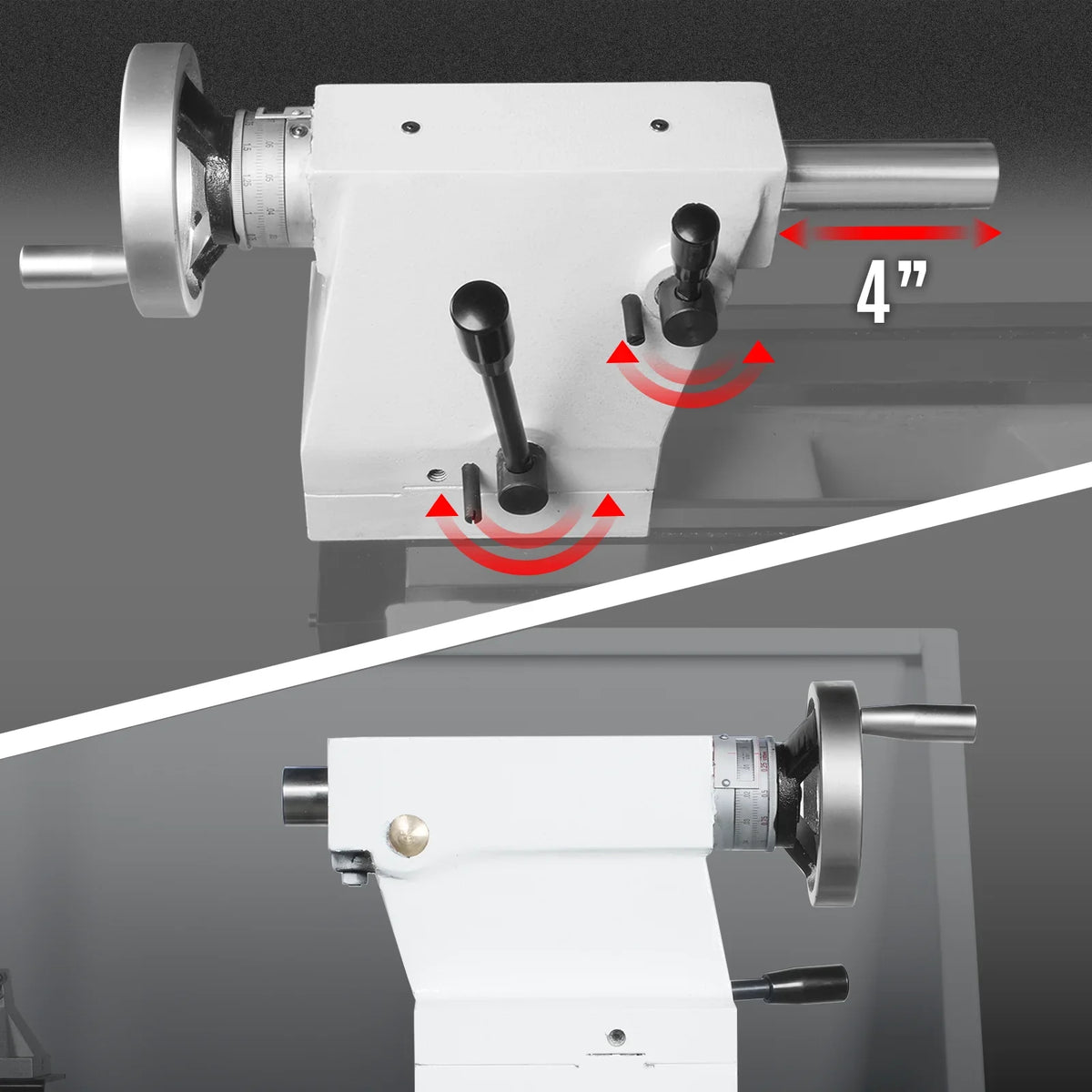 MechMaxx 1440GV+dro Metal Lathe 14 x 40" Industrial Variable Speed DRO Gunsmith Gearhead Precision Turning Drilling Belt Drive New