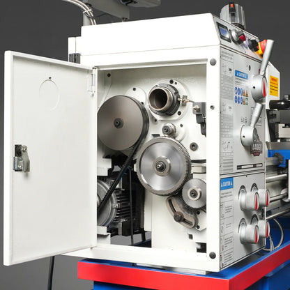 MechMaxx 1440GV+dro Metal Lathe 14 x 40" Industrial Variable Speed DRO Gunsmith Gearhead Precision Turning Drilling Belt Drive New
