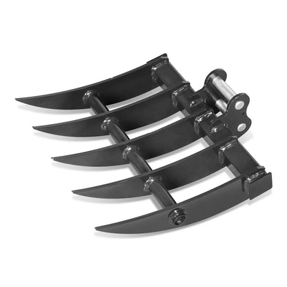 MechMaxx 150554 Mini Excavator Attachments 5-Piece Attachment Set for Mini Compact Excavator New