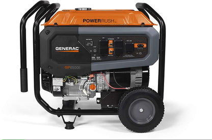 Generac GP6500E 6500W/8125W Electric Start Gas Generator