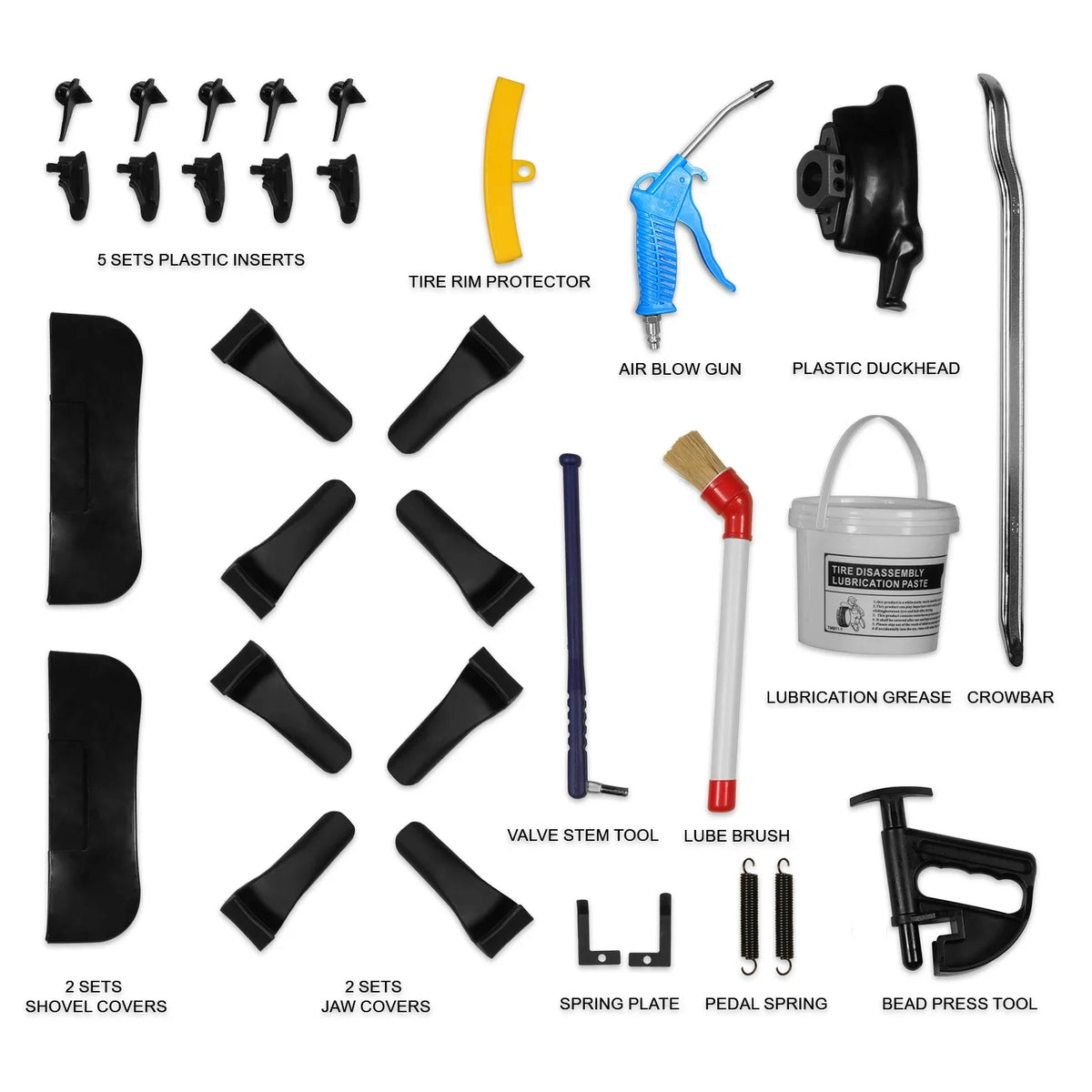 MechMaxx TC968+WB855 Tire Changer High Performance Tilt Back Wheel Balancer Bundle New