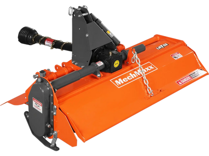 MechMaxx LRT53 Rotary Tiller 53" 3 Point Hitch Cat.1 Chain Drive PTO Shaft Included Shear Bolt 18-35 HP New