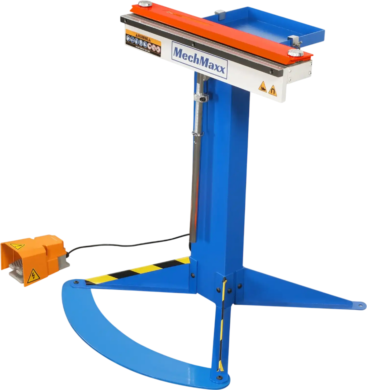 MechMaxx 1250e Magnetic Pan and Box Brakes 24" Industrial Heavy Duty Sheet Metal Brake 20 Gauge Capacity New