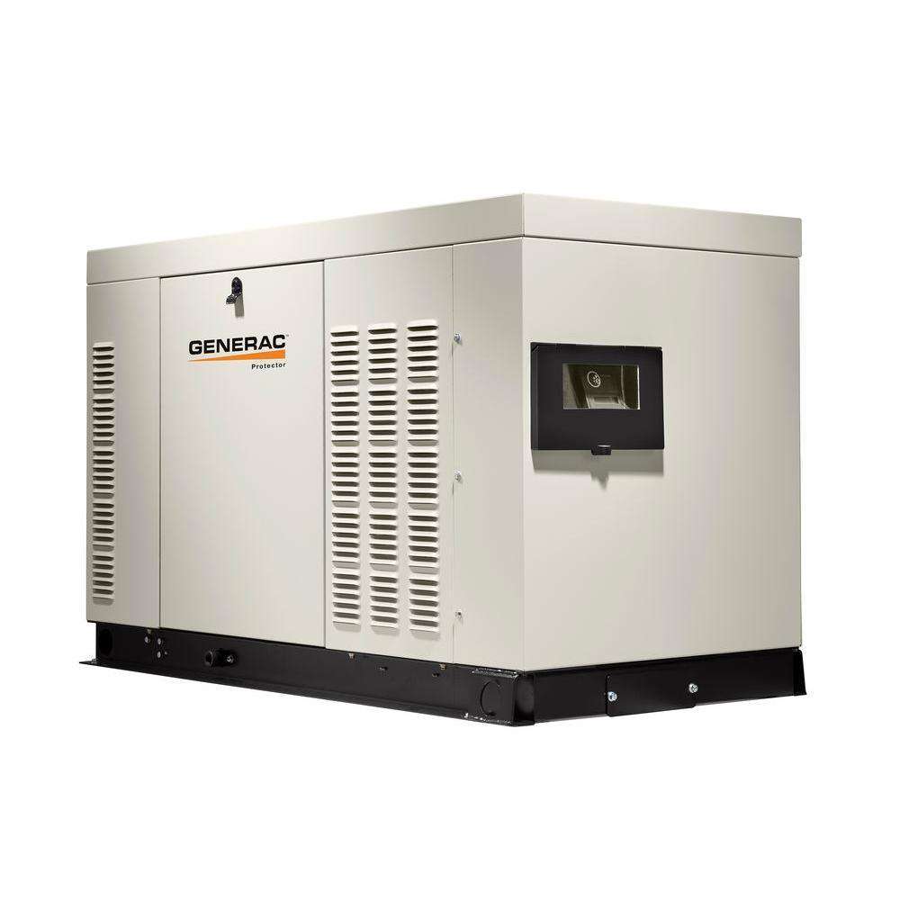 Generac Protector 25kW RG02515ANAX Liquid Cooled 1 Phase 120/240V LP/NG Standby Generator