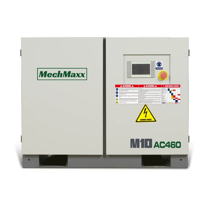 MechMaxx M10AC460 Rotary Screw Air Compressor 10HP 32 CFM 116 PSI 460V 3-Phase Industrial-Grade New