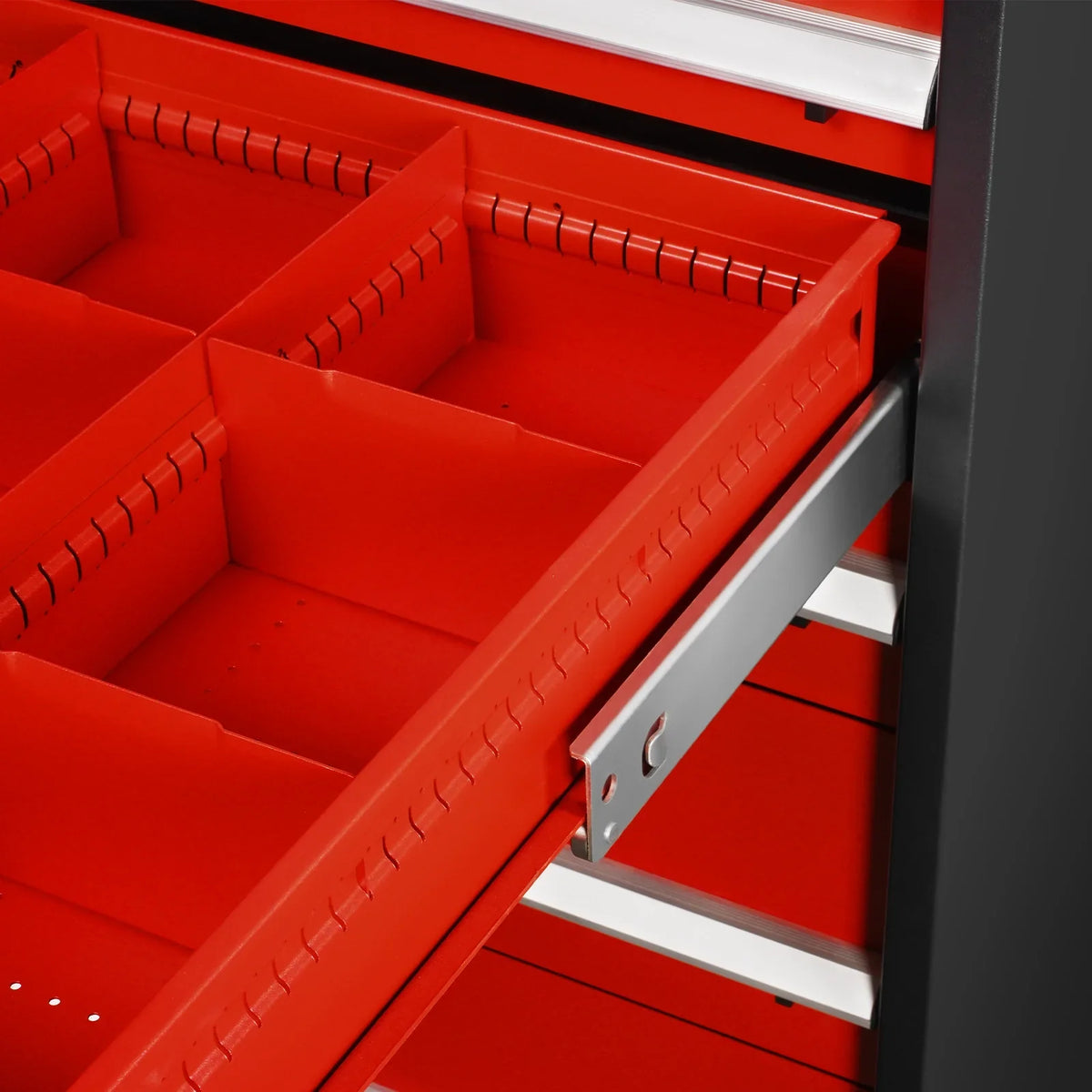 MechMaxx MD59A11 Tool Box Heavy Duty Modular 11 Drawer Cabinet Tool Storage Organizer Steel Construction 59" H x 28.5" W x 28.5" D New