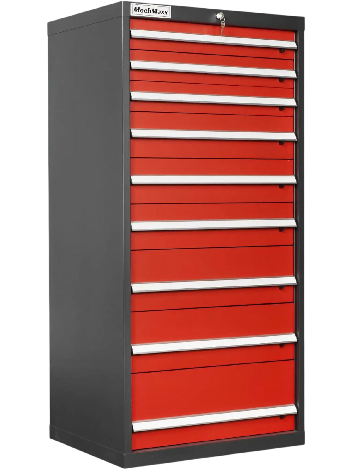 MechMaxx MD59B9 Tool Box Heavy Duty Modular 9 Drawer Steel Tool Storage Organizer Cabinet 59" H x 28.5" W x 22.5" D New