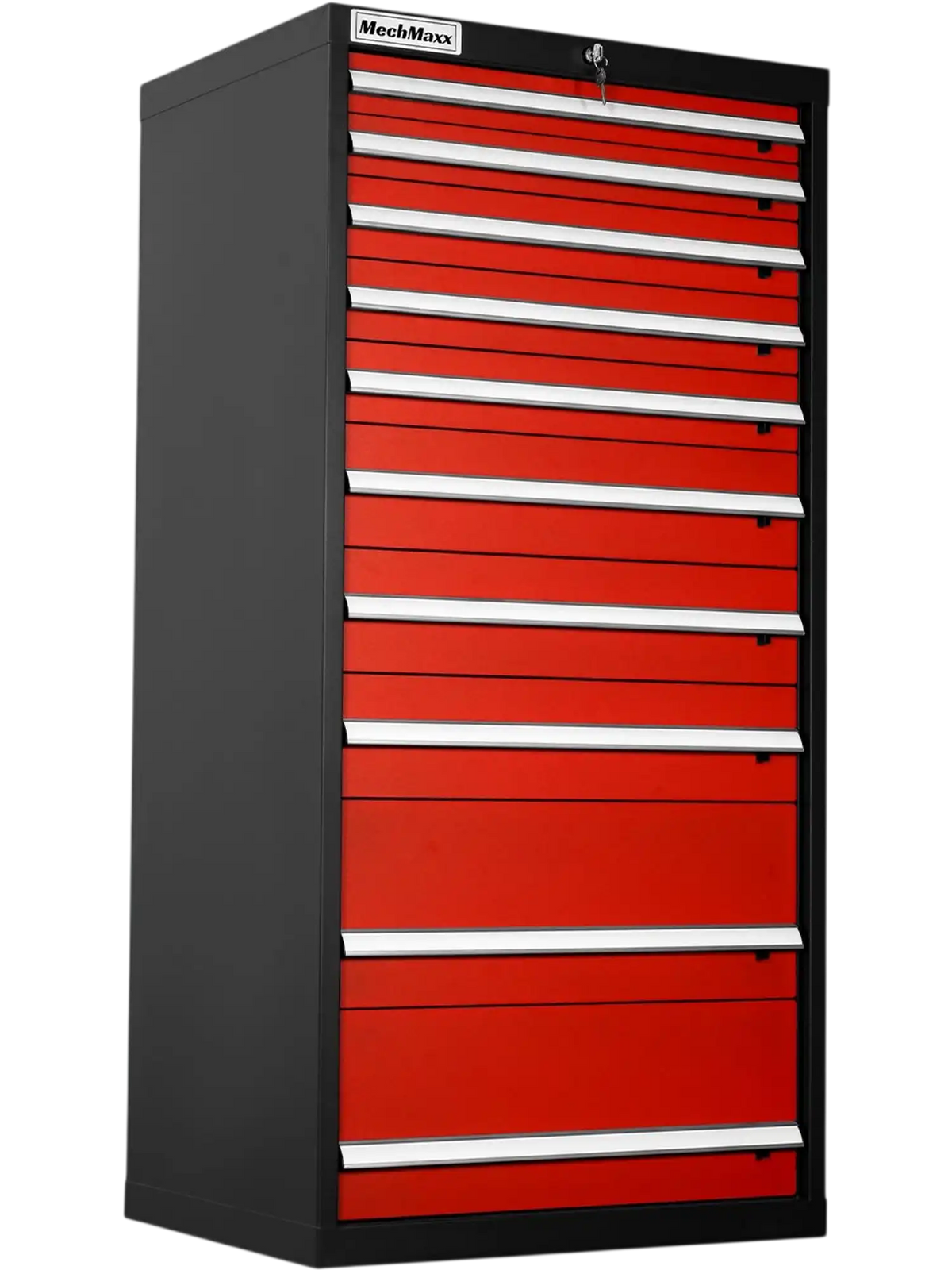 MechMaxx MD59B10 Tool Box Heavy Duty Modular Drawer Cabinet 59" H x 28.5" W x 22.5" D Steel Tool Storage Organizer New