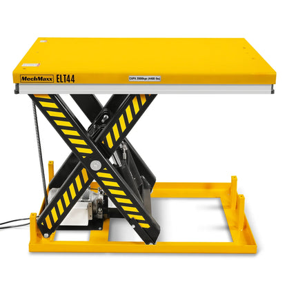 MechMaxx ELT44 Lift Table 4400 lbs Capacity Stationary Powered Hydraulic 51.2 x 33.5" Platform 41.3" Lift Height UL Certified Motor New