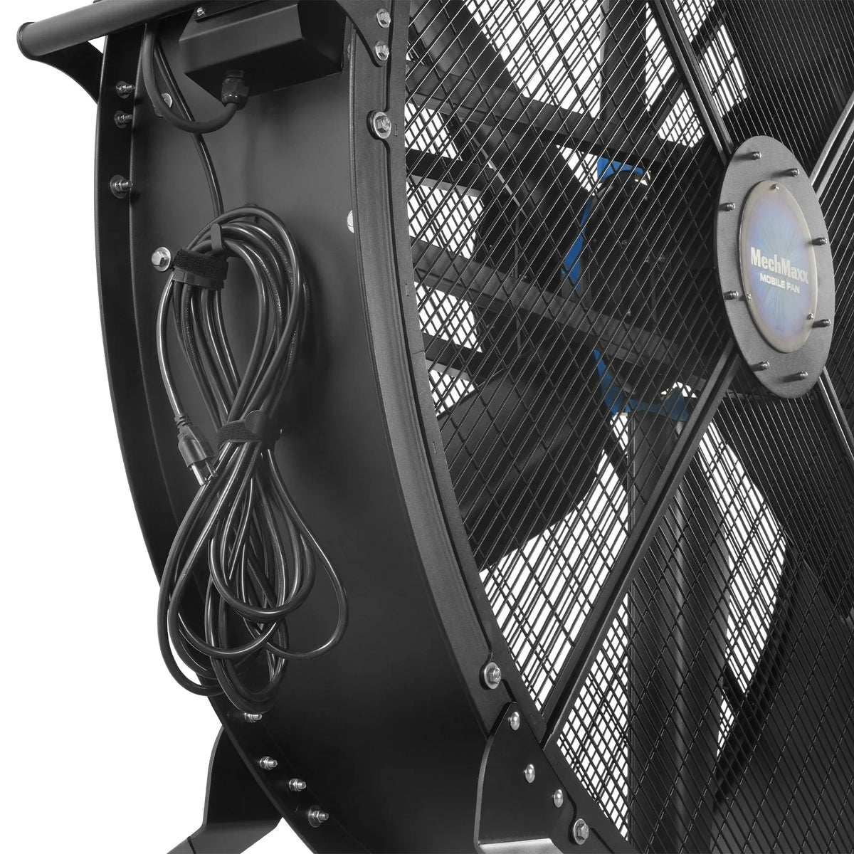 MechMaxx MF-59 Industrial Fan 59" Portable Variable Speed High Efficiency PMSM Motor Mobile High Volume Floor Fan for Warehouse Workshop Gym New