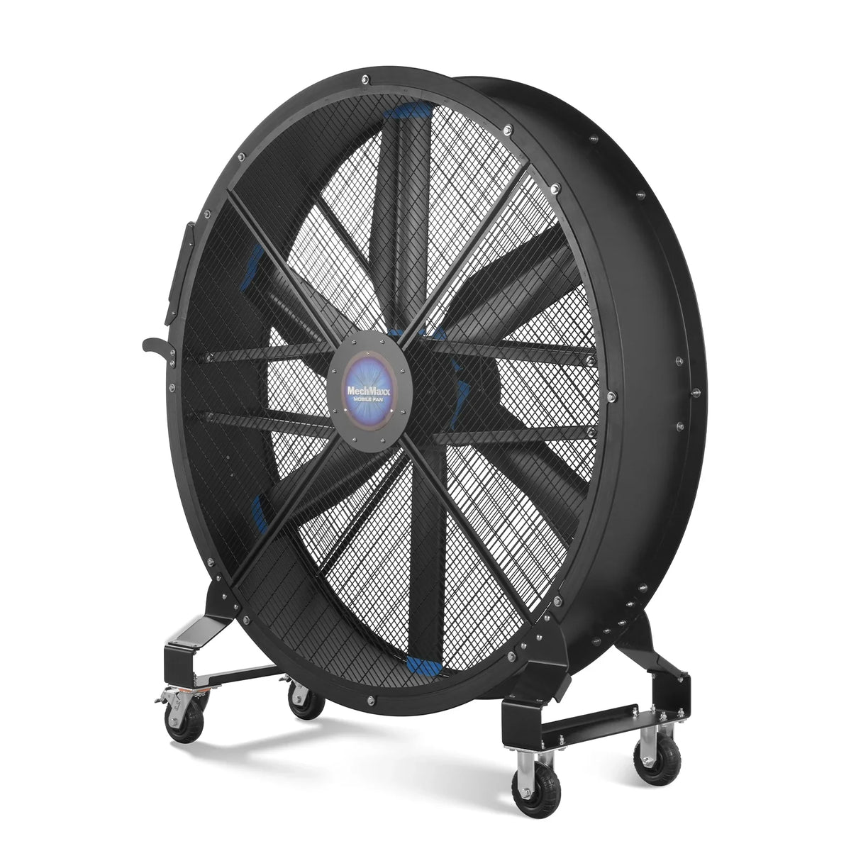MechMaxx MF-59 Industrial Fan 59" Portable Variable Speed High Efficiency PMSM Motor Mobile High Volume Floor Fan for Warehouse Workshop Gym New