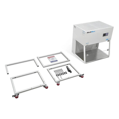 MechMaxx CB-H1 Clean Bench 33.9" Wide Horizontal Laminar Flow HEPA Filtration UV Sterilization ISO Class 5 New