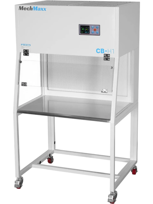 MechMaxx CB-H1 Clean Bench 33.9" Wide Horizontal Laminar Flow HEPA Filtration UV Sterilization ISO Class 5 New
