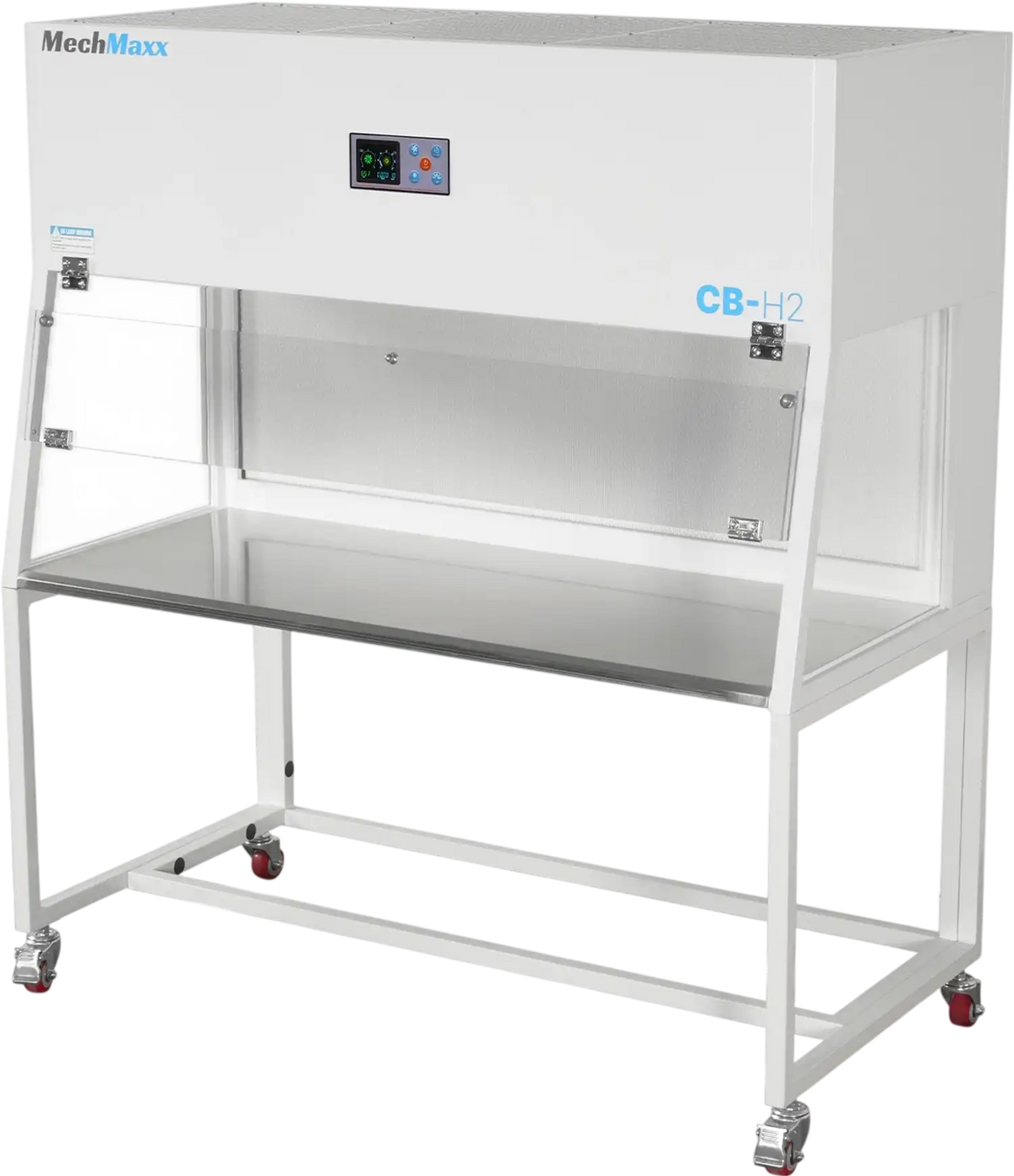 MechMaxx CB-H2 Laminar Flow Clean Bench 53.5" Wide Horizontal HEPA Filtration UV Sterilization ISO Class 5 New