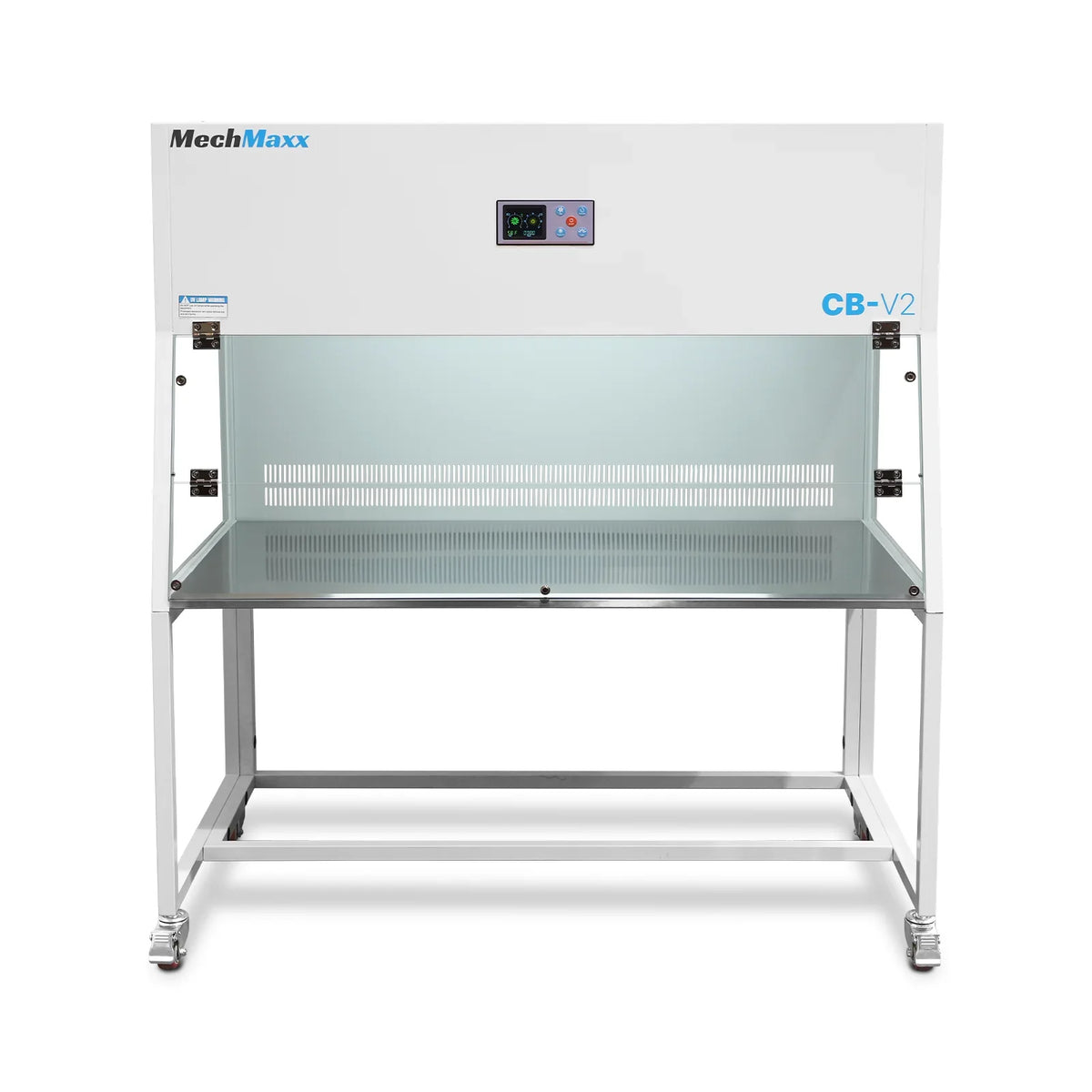 MechMaxx CB-V2 Laminar Flow Clean Bench 53.5" Wide Vertical HEPA Filtration UV Sterilization ISO Class 5 New