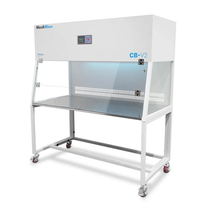 MechMaxx CB-V2 Laminar Flow Clean Bench 53.5" Wide Vertical HEPA Filtration UV Sterilization ISO Class 5 New