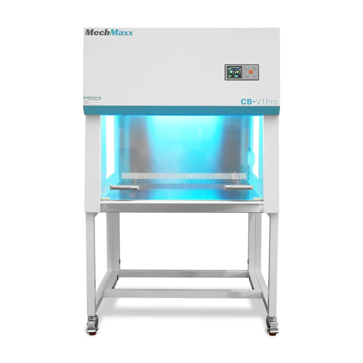 MechMaxx CB-V1Pro Laminar Flow Clean Bench 39" Wide Vertical HEPA Filtration UV Sterilization ISO Class 5 New