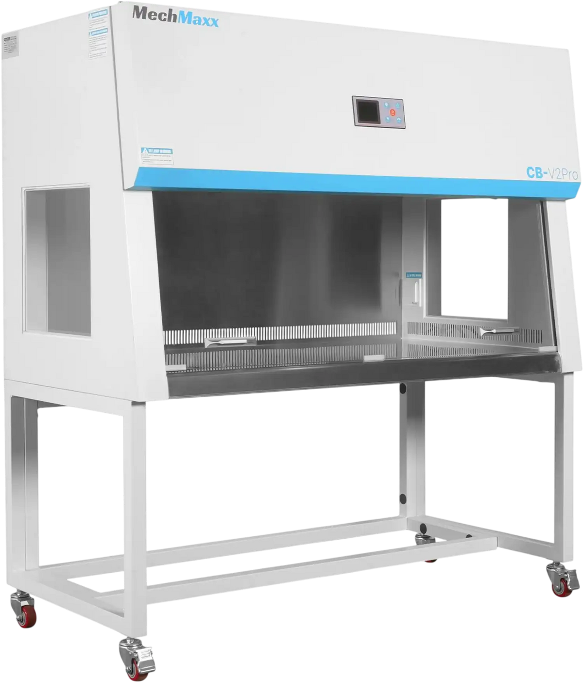 MechMaxx CB-V2Pro Laminar Flow Clean Bench 57.5" Wide Vertical HEPA Filtration UV Sterilization ISO Class 5 New
