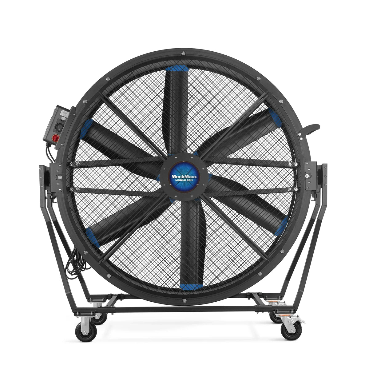 MechMaxx MF-59T Industrial Fan 59" Portable Tiltable Mobile High Volume Floor Fan Variable High-Efficiency PMSM Motor Warehouse Workshop Gym New