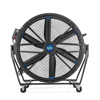 MechMaxx MF-59T Industrial Fan 59" Portable Tiltable Mobile High Volume Floor Fan Variable High-Efficiency PMSM Motor Warehouse Workshop Gym New