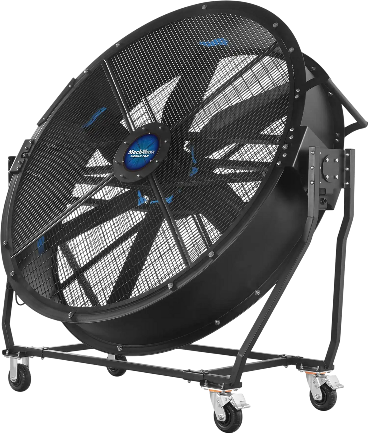 MechMaxx MF-59T Industrial Fan 59" Portable Tiltable Mobile High Volume Floor Fan Variable High-Efficiency PMSM Motor Warehouse Workshop Gym New