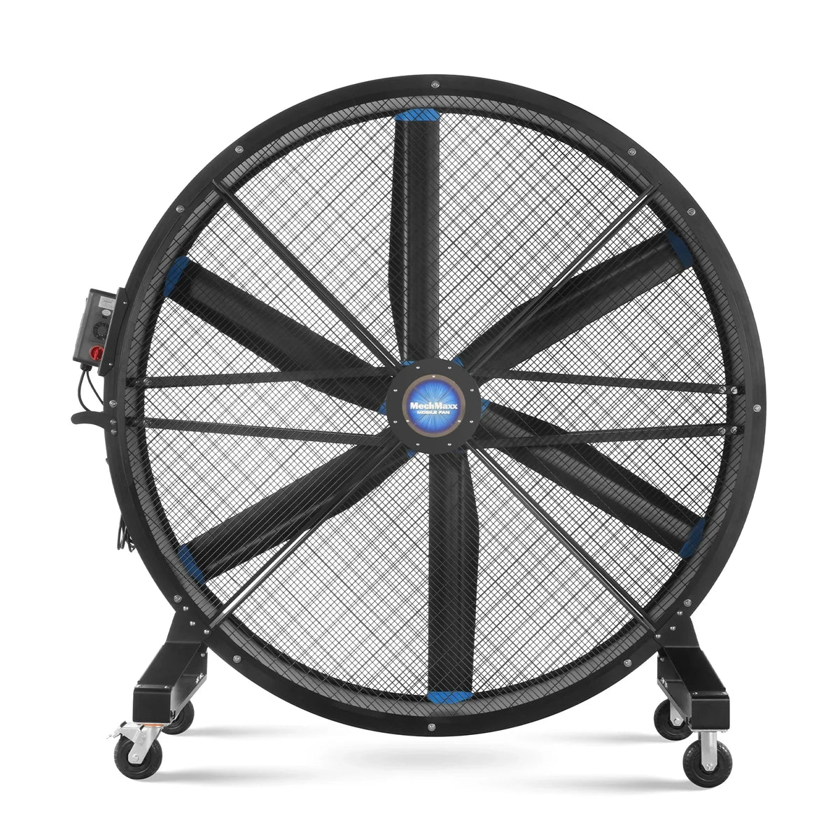 MechMaxx MF-79 Industrial Fan 79" Portable Variable High-Efficiency PMSM Motor Mobile High Volume Floor Fan Warehouse Workshop Gym New