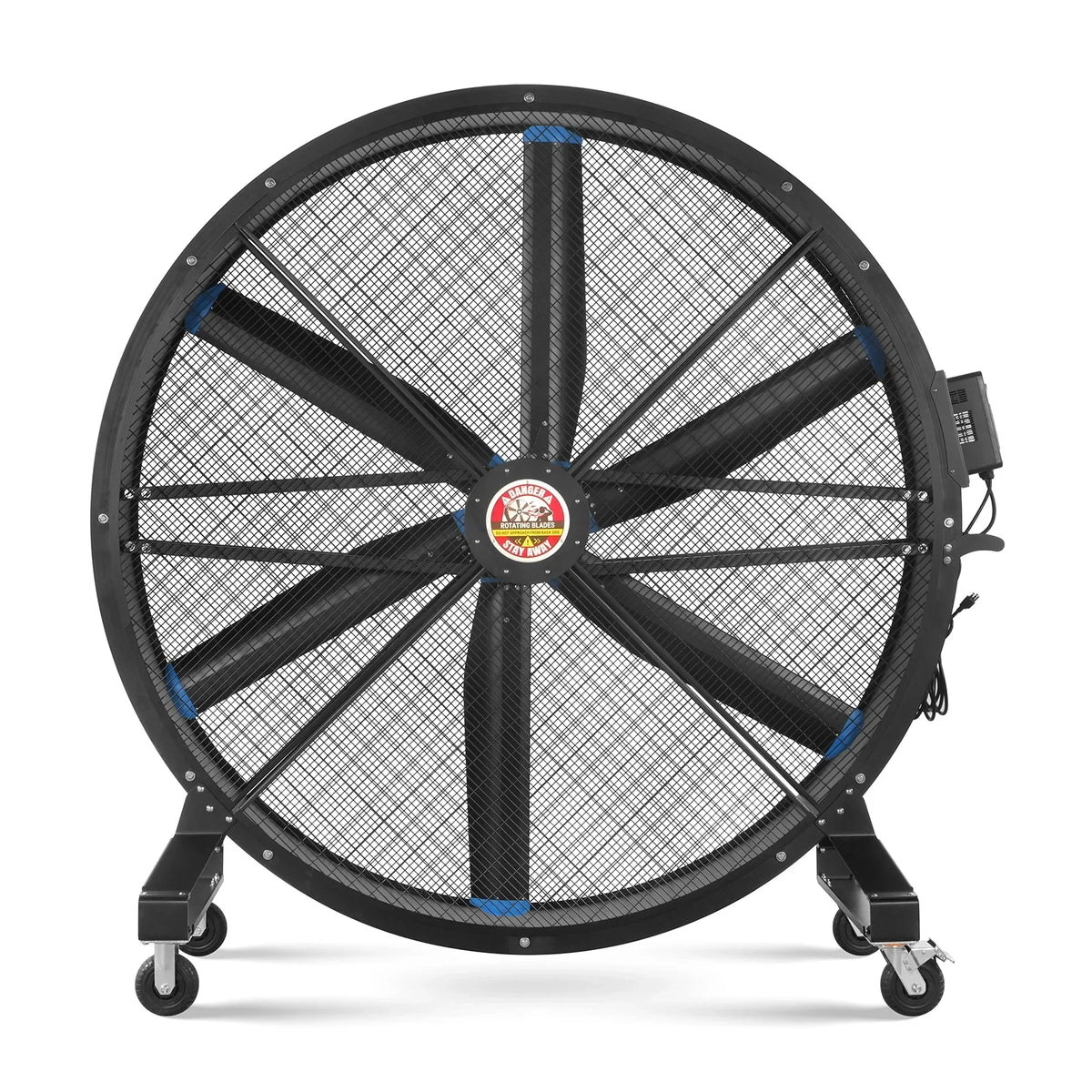 MechMaxx MF-79 Industrial Fan 79" Portable Variable High-Efficiency PMSM Motor Mobile High Volume Floor Fan Warehouse Workshop Gym New