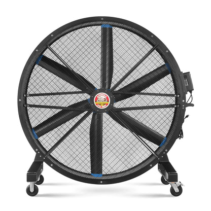 MechMaxx MF-79 Industrial Fan 79" Portable Variable High-Efficiency PMSM Motor Mobile High Volume Floor Fan Warehouse Workshop Gym New
