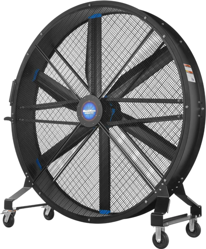 MechMaxx MF-79 Industrial Fan 79" Portable Variable High-Efficiency PMSM Motor Mobile High Volume Floor Fan Warehouse Workshop Gym New