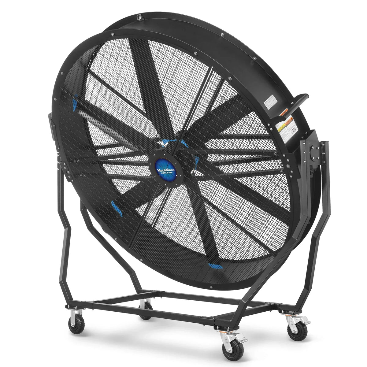 MechMaxx MF-79T Industrial Fan 79" Portable Tiltable Mobile High Volume Floor Fan Variable High-Efficiency PMSM Motor for Warehouse Workshop Gym New