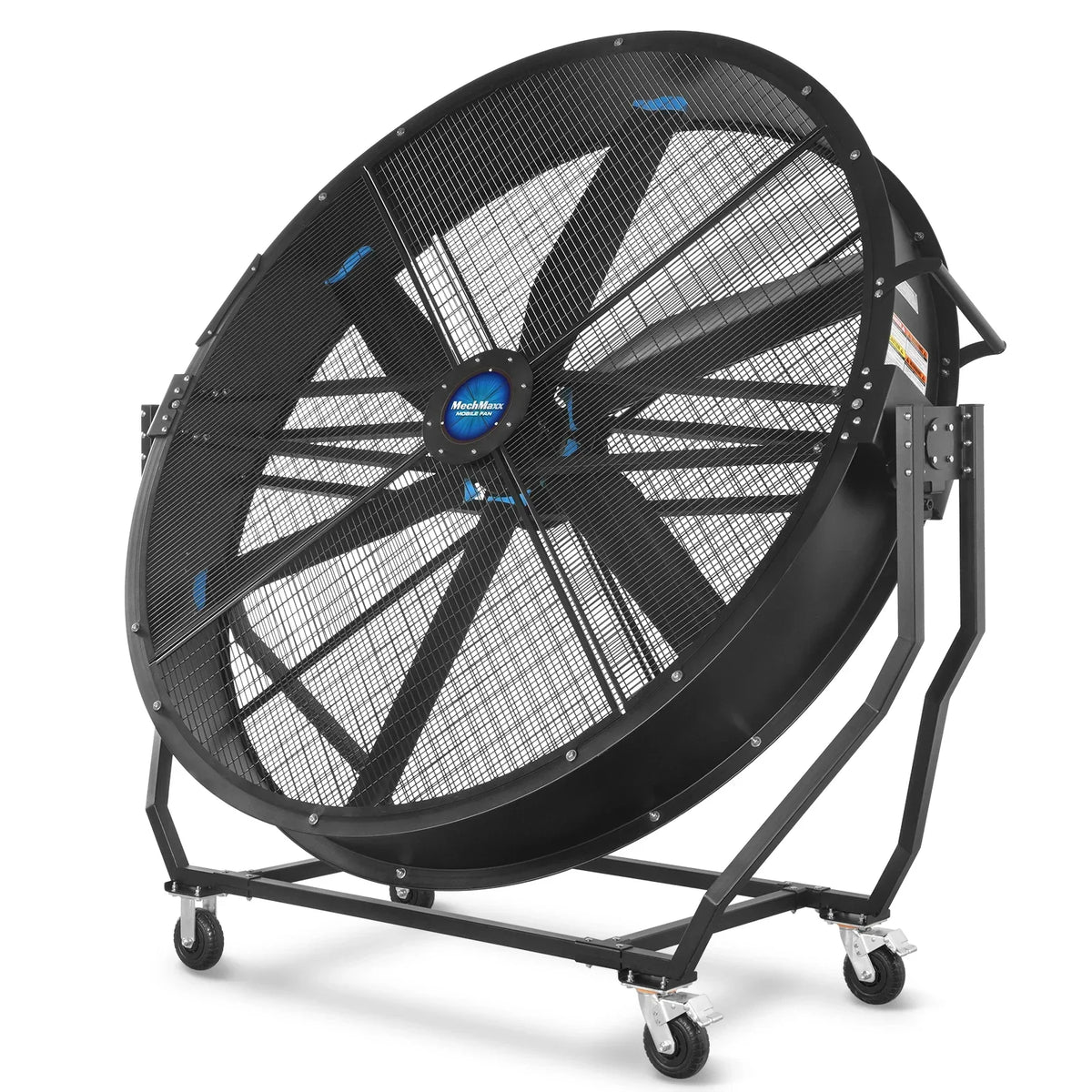 MechMaxx MF-79T Industrial Fan 79" Portable Tiltable Mobile High Volume Floor Fan Variable High-Efficiency PMSM Motor for Warehouse Workshop Gym New
