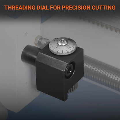 MechMaxx 0831V Metal Lathe 8" x 16" Benchtop Mini High Precision Brushless Motor Variable Speed 1.5 HP 0-2500 RPM 1.5" Spindle Bore New