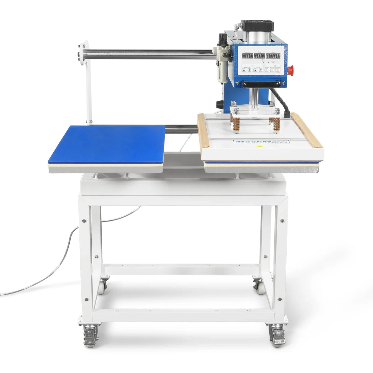 MechMaxx PUD1624 Heat Press 16x24" Commercial Pneumatic Dual Platen Auto Lift Digital Sublimation Transfer Machine 110V 2.2HP New