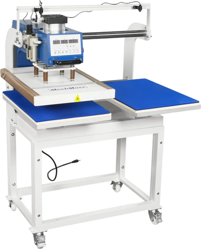 MechMaxx PUD1624-L Heat Press 16x24" Commercial Pneumatic Dual Platen Infrared Positioning Auto Lift Sublimation Transfer Machine Digital LCD Control 110V 2.2HP New