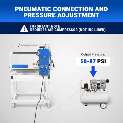 MechMaxx PUD1624LCD-L Heat Press 16x24" Commercial Pneumatic Dual Platen Infrared Positioning Auto Lift Sublimation Transfer Machine Full Touch LCD Screen 110V 2.2HP New