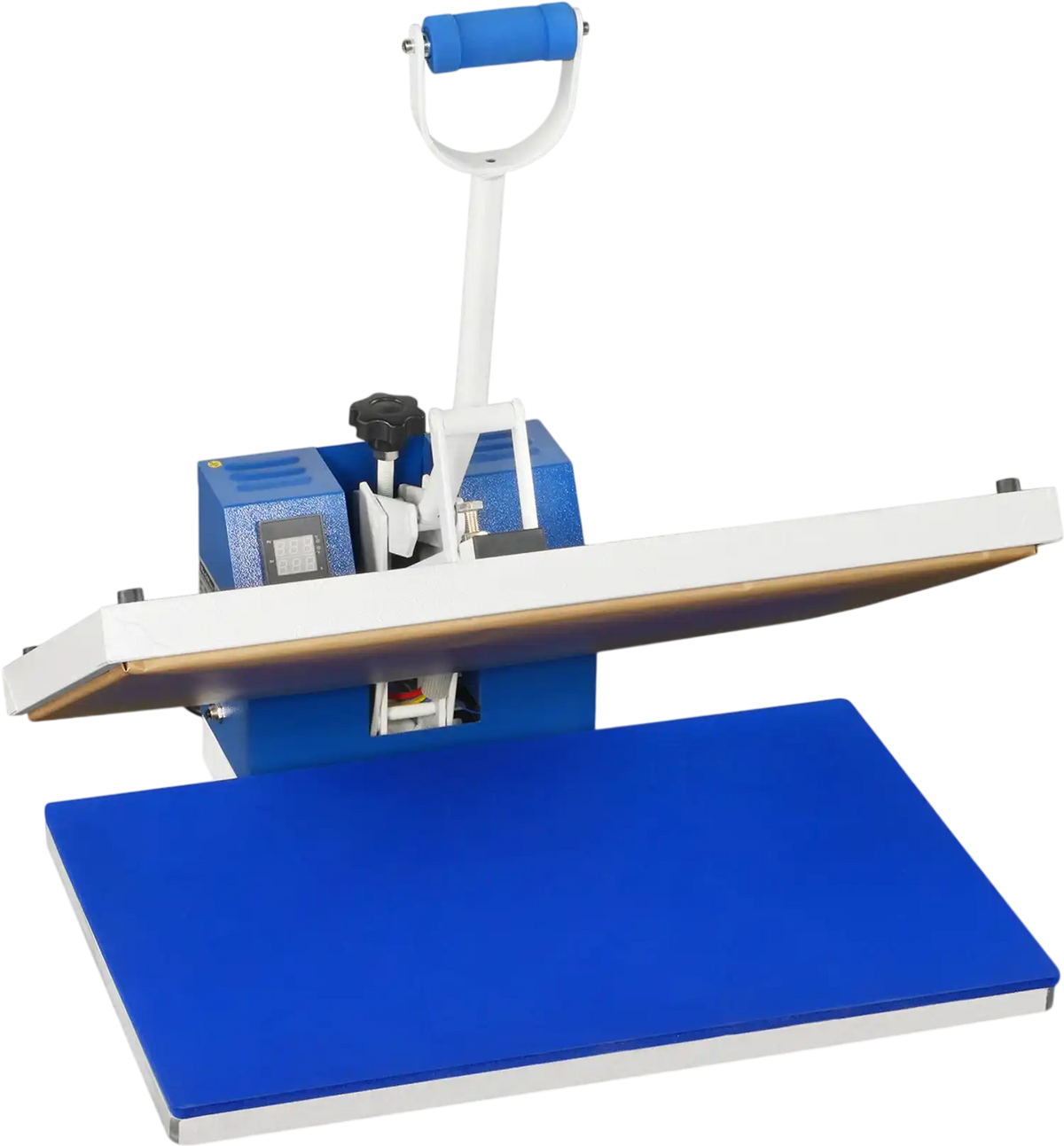 MechMaxx MS1624-I Heat Press 16x24" Manual 110V High Pressure Teflon-Coated Aluminum Heating Plate Iron Worktable Heat Transfer New