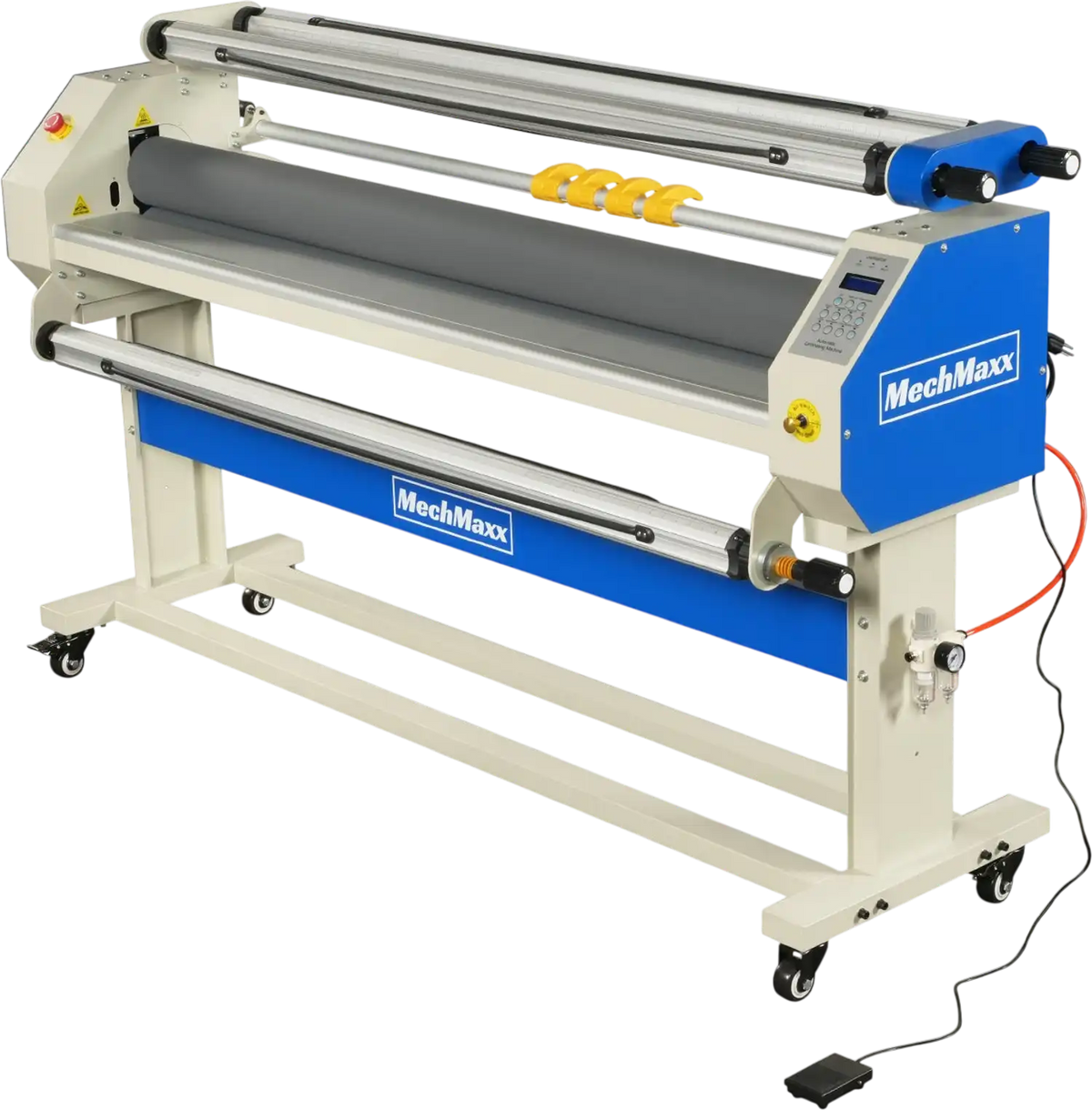 MechMaxx 120 Laminator 65" Wide Format Full-Auto Cold Heat Assisted Pneumatic Machine 4 Trimmers Infrared Heating Digital Control New