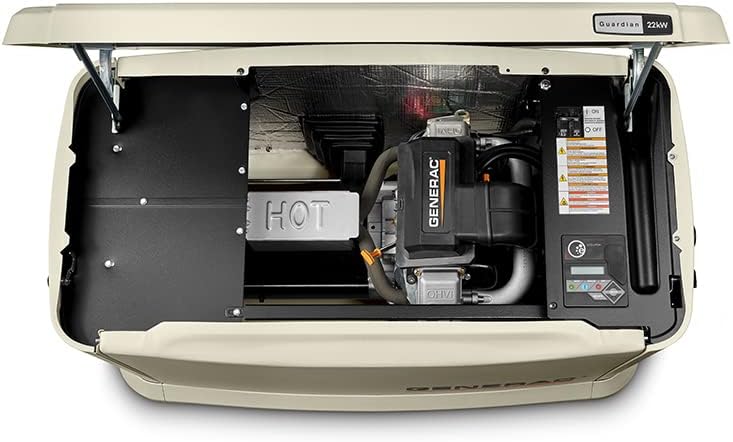 Generac 22kW Standby Generator Guardian WiFi w/ 200 Amp Automatic Transfer Switch 70439