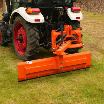 MechMaxx RB72S Rear Blade 72" 6-Way 3 Point Hitch Tractor Attachment New