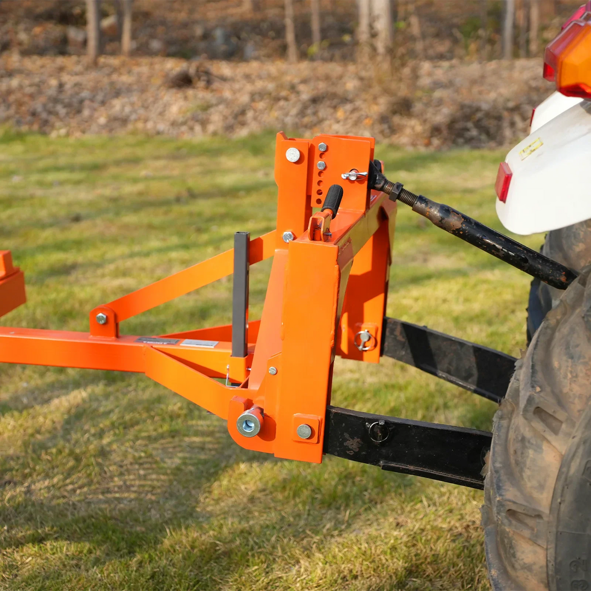 MechMaxx LR72 Landscape Rake 72" 36 Tines 3 Point Hitch Tractor Attachment New