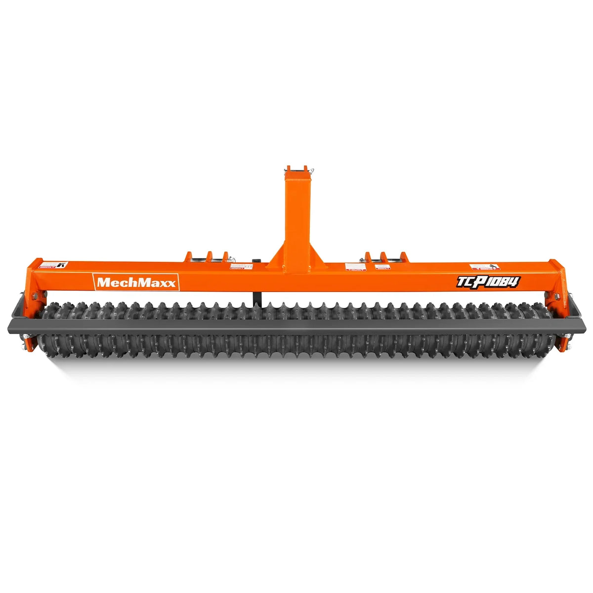 MechMaxx TCP1084 Cultipacker 84" 37 Ductile Iron Wheels Scraper Bar Category 1 and 2 3 Point Hitch Tractor Attachment New