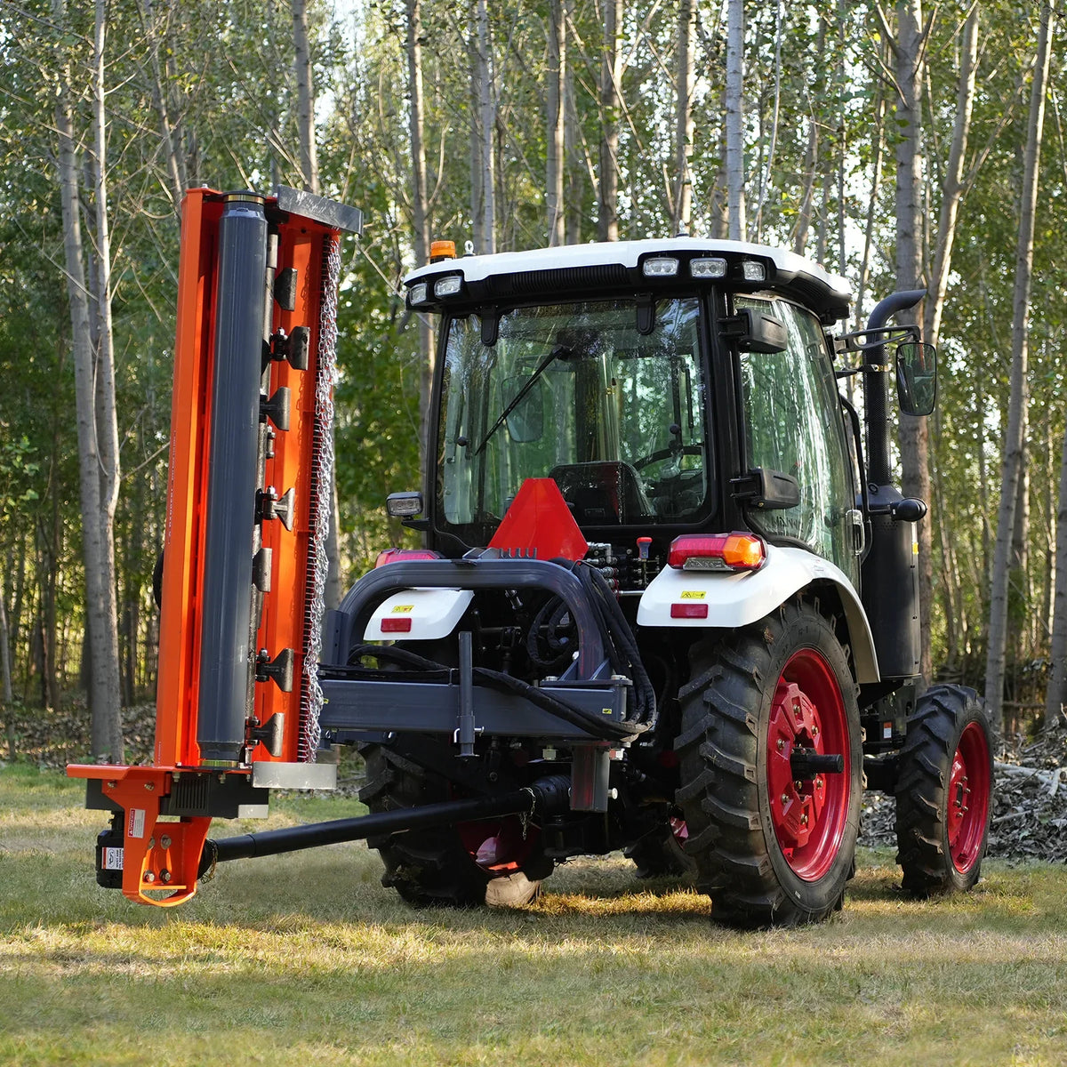 MechMaxx AGF72 Flail Mower 72" Heavy Duty 3 Point Offset Ditch Bank Verge PTO Driven 70-110HP New