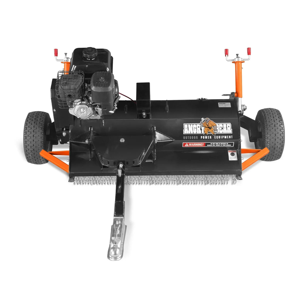 MechMaxx ATV120 Flail Mower 48" Tow-Behind ATV Offset B&S 13.5HP Gas Engine Adjustable Mowing Height New