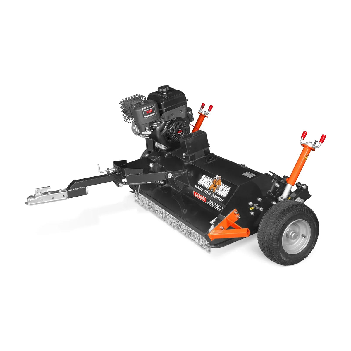 MechMaxx ATV120 Flail Mower 48" Tow-Behind ATV Offset B&S 13.5HP Gas Engine Adjustable Mowing Height New