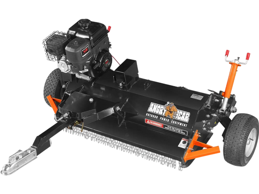 MechMaxx ATV120 Flail Mower 48" Tow-Behind ATV Offset B&S 13.5HP Gas Engine Adjustable Mowing Height New