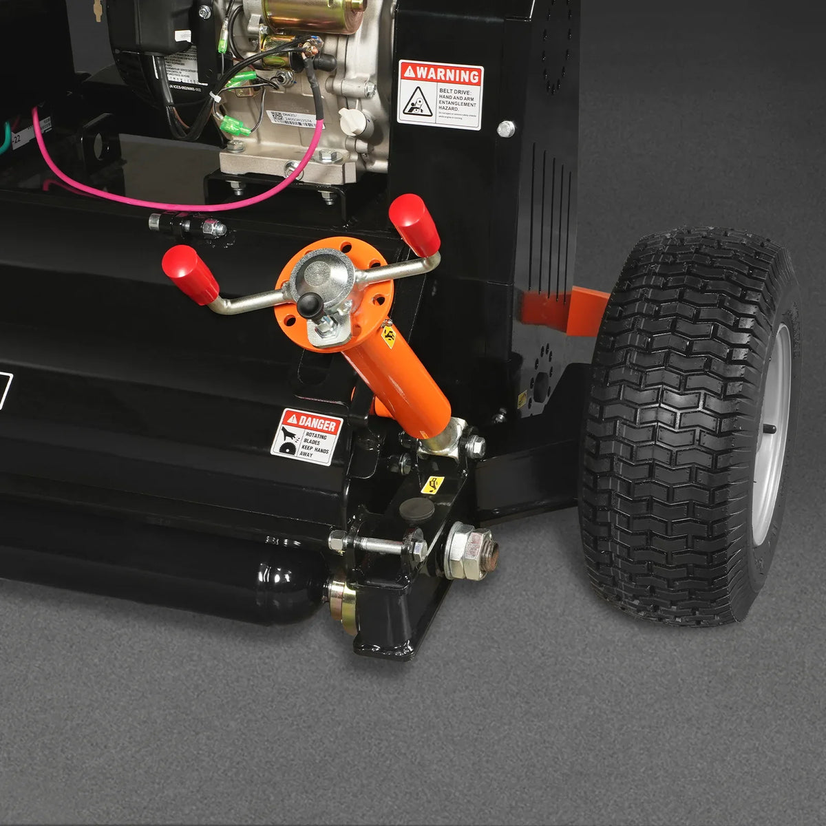 MechMaxx ATV120 Flail Mower 48" Tow-Behind ATV Offset B&S 13.5HP Gas Engine Adjustable Mowing Height New